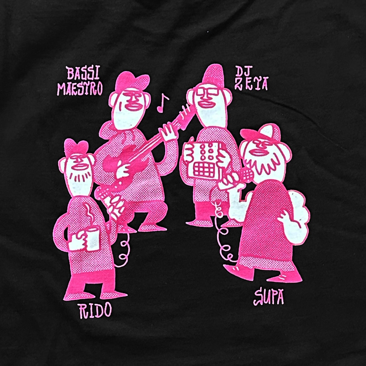 Sano Business – Band Tee by Dottor Pira (T-Shirt - Black)