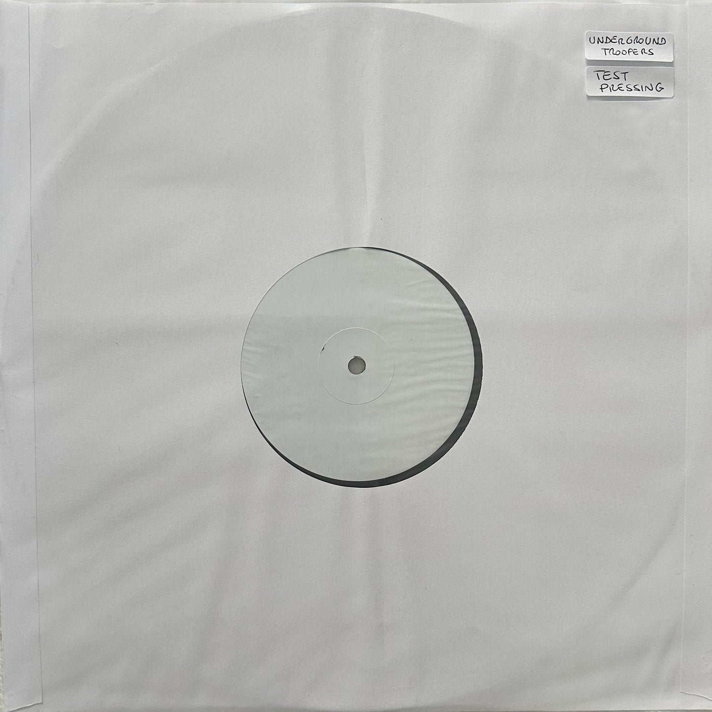 Sano Business – Underground Troopers (LP, Test Pressing)
