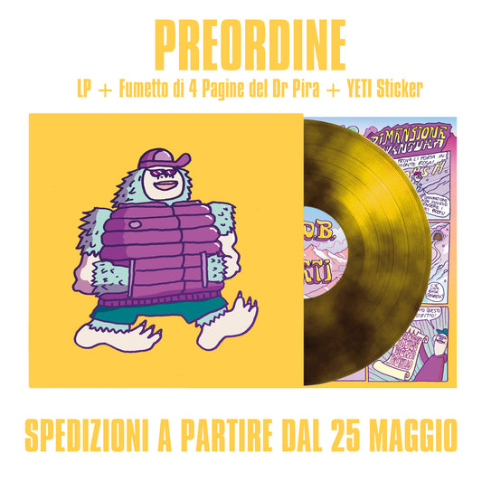 Cricca dei Balordi – YETI (LP, Yellow, Limited Edition)