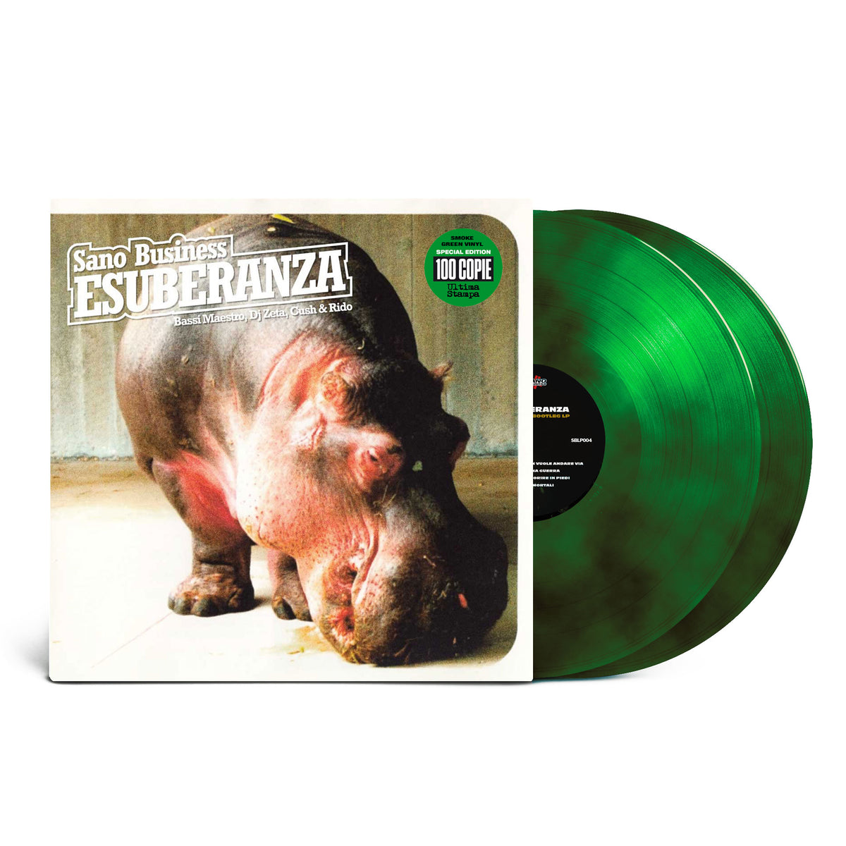 Sano Business – Esuberanza (Doppio LP - Smoke Green)