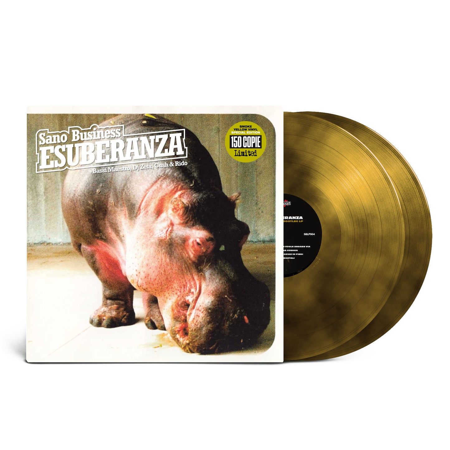 Sano Business – Esuberanza (Doppio LP - Smoke Yellow)