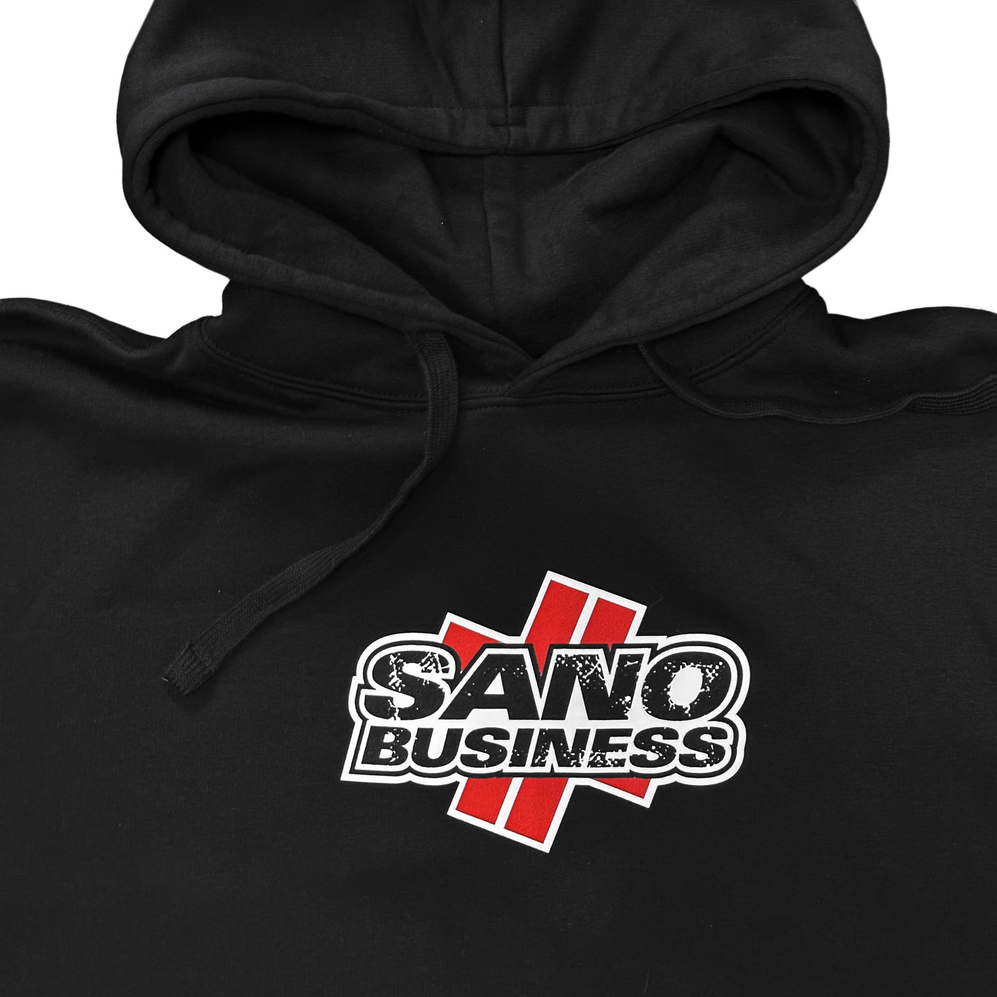 Sano Business – Logo Hoody (Felpa Cappuccio - Black)