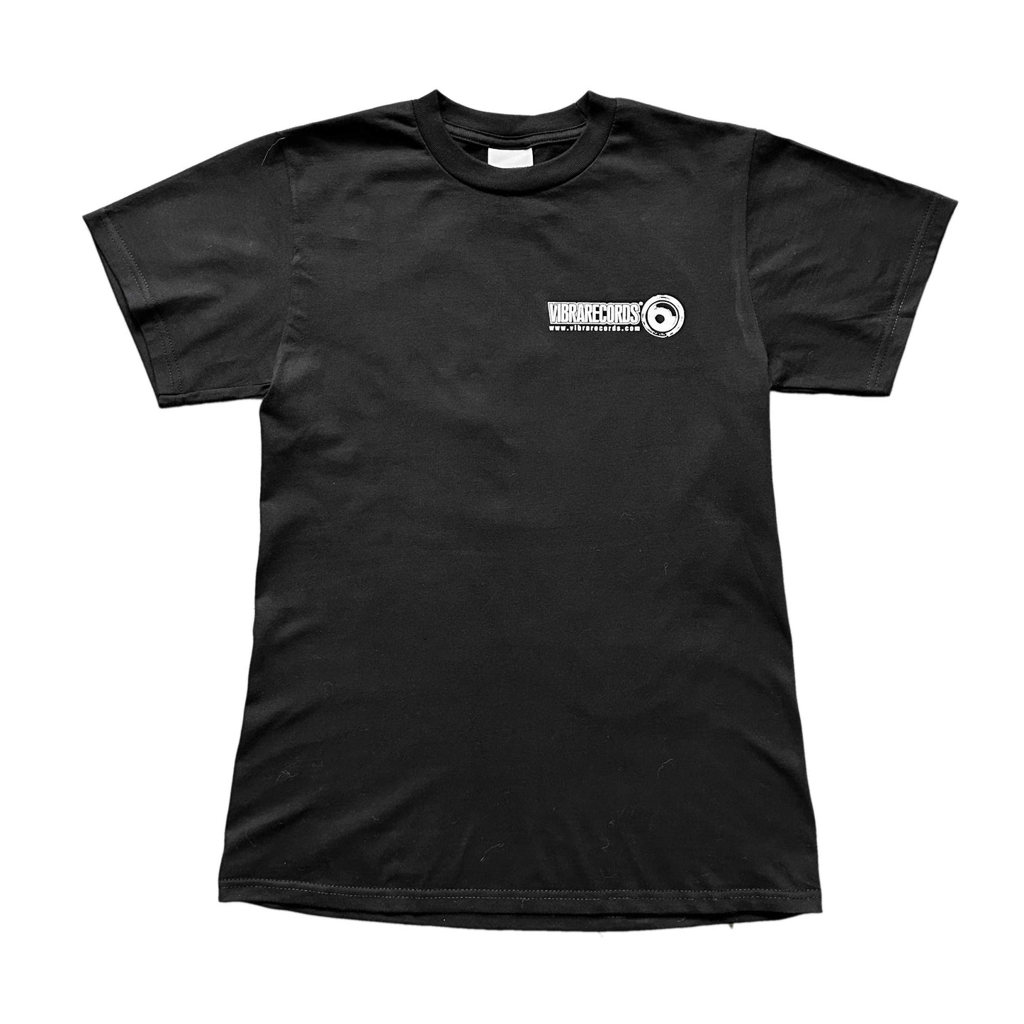 Vibrarecords 25th Anniversary Tee Black (Ltd)