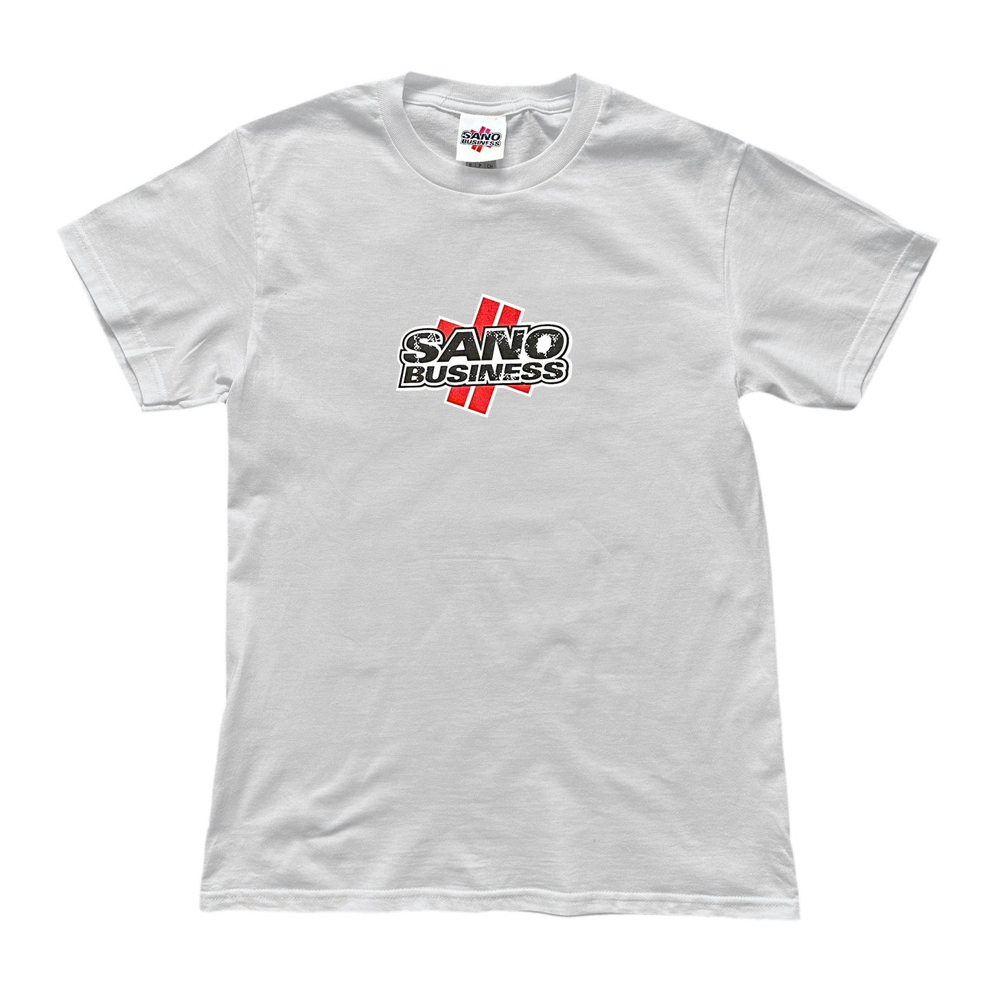Sano Business - Logo Pack (T-Shirt White + Felpa)