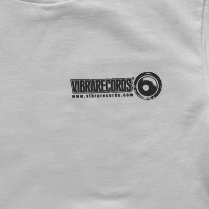 Vibrarecords 25th Anniversary Tee White (Ltd)