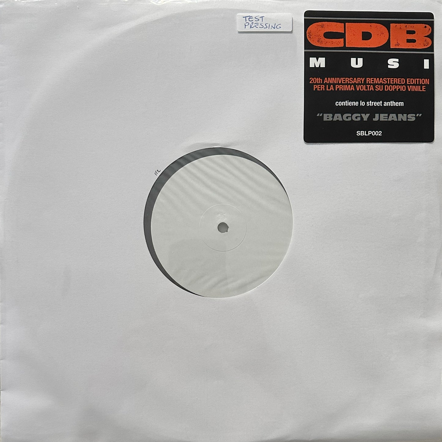 Cricca Dei Balordi - Musi (2LP, Album, Test Pressing)